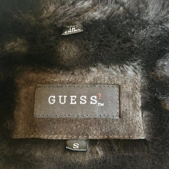 Gorgeous Guess suede winter coat - Picture 5 of 8